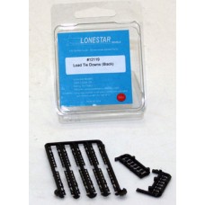 12119 - Load Tie Downs Accessory Pack (Black) - Includes (15) Chain Tie Downs and (12) Roll Up Tie Downs