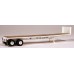 5013 - Trailmobile 40' Flatbed Trailer Kit - ATSF/Santa Fe (White)