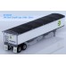 6020 - Wilson Pacesetter 43' Grain Trailer Kit - Pre-painted White Body / Black Tarp, Cargill Decals