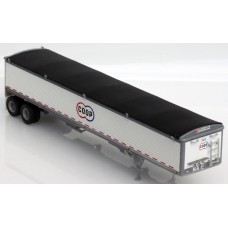 6022 - Wilson Pacesetter 43' Grain Trailer Kit - Pre-painted White Body / Black Tarp, CO-OP Decals