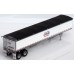 6022 - Wilson Pacesetter 43' Grain Trailer Kit - Pre-painted White Body / Black Tarp, CO-OP Decals