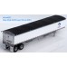 6023 - Wilson Pacesetter 43' Grain Trailer Kit - Pre-painted White Body / Black Tarp, ADM Decals